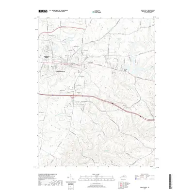 2019 Map of Shelbyville, 2019 Print