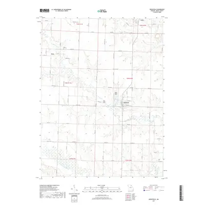 2017 Map of Shelbyville, 2017 Print
