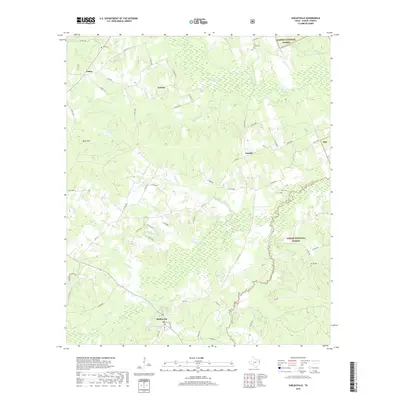 2019 Map of Shelbyville, 2019 Print