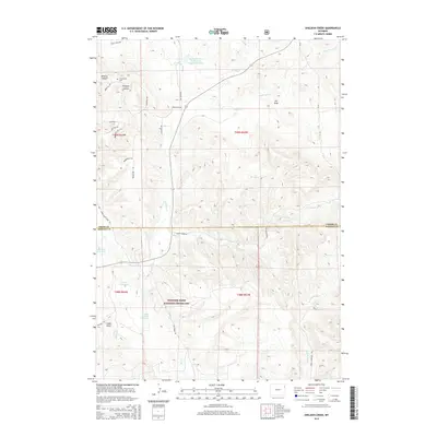 2015 Map of Sheldon Creek, 2015 Print