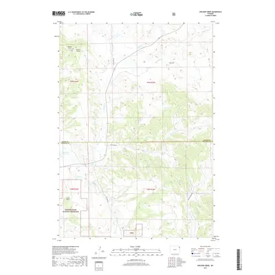 2017 Map of Sheldon Creek, 2017 Print