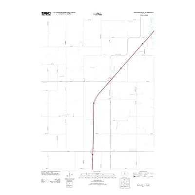 2013 Map of Sheldon Creek, 2013 Print