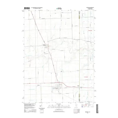 2015 Map of Sheldon, 2015 Print