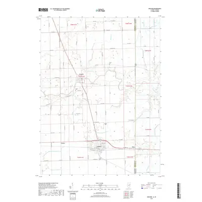 2018 Map of Sheldon, 2018 Print