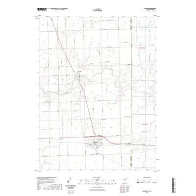 2021 Map of Sheldon, 2021 Print