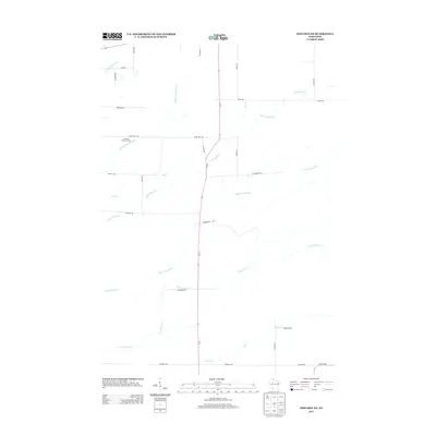 2013 Map of Sheldon NE, 2013 Print