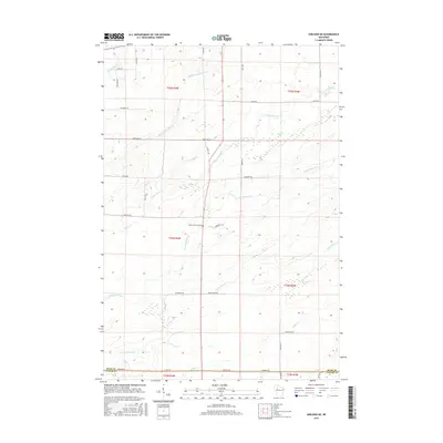 2015 Map of Sheldon NE, 2015 Print