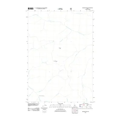 2011 Map of Sheldon Peak, 2011 Print