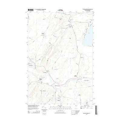 2015 Map of Sheldon Springs, 2015 Print