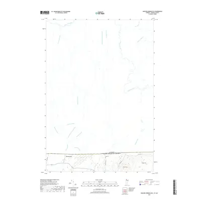 2018 Map of Sheldon Springs OE N, 2018 Print