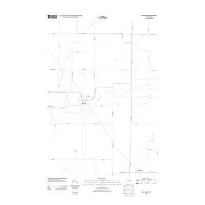 2013 Map of Sheldon, 2013 Print