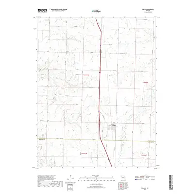 2017 Map of Sheldon, 2017 Print
