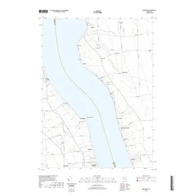 2019 Map of Sheldrake, 2019 Print