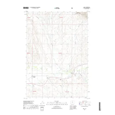 2017 Map of Shell, 2017 Print