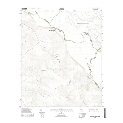 2014 Map of Shell Bluff Landing, 2014 Print