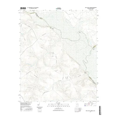 2017 Map of Shell Bluff Landing, 2017 Print