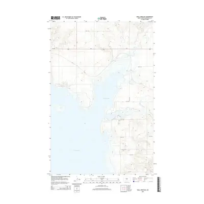 2014 Map of Shell Creek Bay, 2014 Print