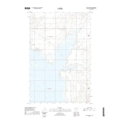 2017 Map of Shell Creek Bay, 2017 Print