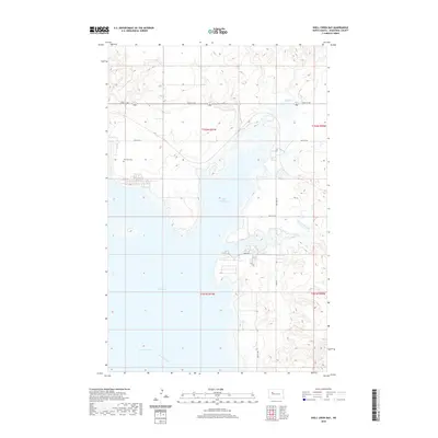 2020 Map of Shell Creek Bay, 2020 Print