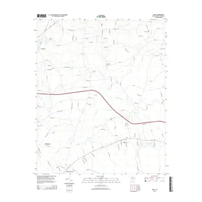 2014 Map of Shell, 2014 Print