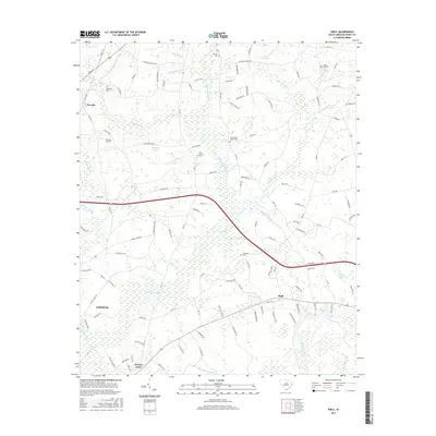 2017 Map of Shell, 2017 Print