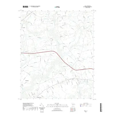2020 Map of Shell, 2020 Print