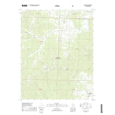 2017 Map of Shell Knob, 2017 Print
