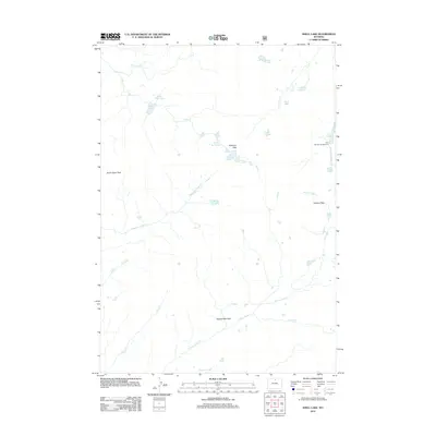 2012 Map of Shell Lake, 2012 Print