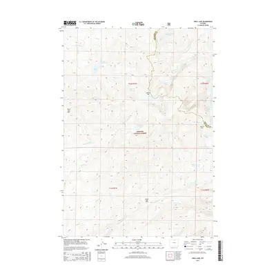 2015 Map of Shell Lake, 2015 Print