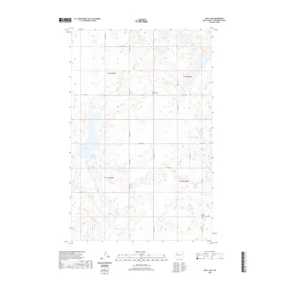 2020 Map of Shell Lake, 2020 Print