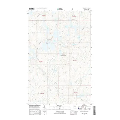 2016 Map of Shell Lake, 2016 Print