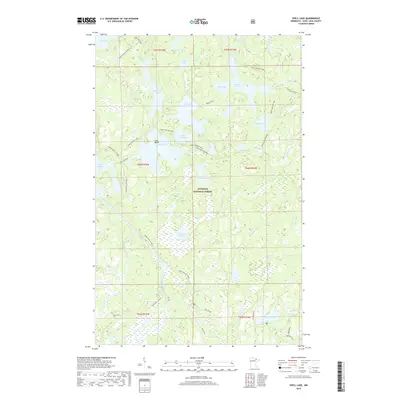 2019 Map of Shell Lake, 2019 Print