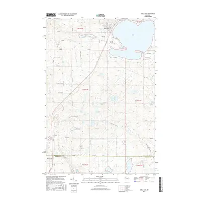 2015 Map of Shell Lake, 2015 Print
