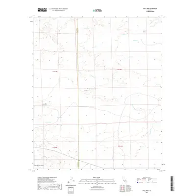 2021 Map of Shell Reef, 2021 Print
