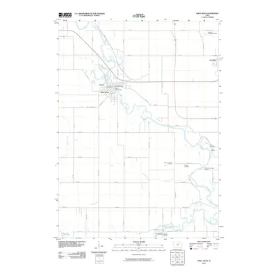 2010 Map of Shell Rock, 2010 Print