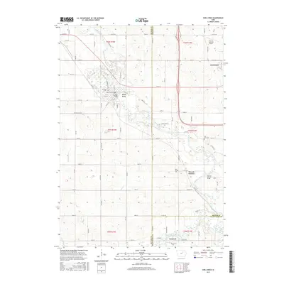 2015 Map of Shell Rock, 2015 Print