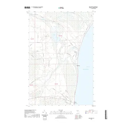 2019 Map of Shelldrake, 2019 Print