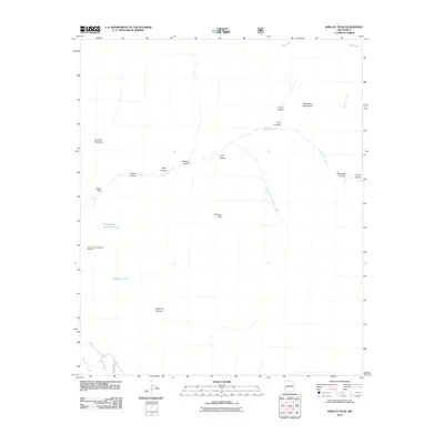 2011 Map of Shelley Peak, 2011 Print