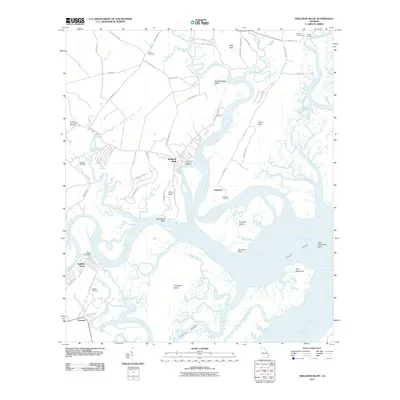 2011 Map of Shellman Bluff, 2011 Print