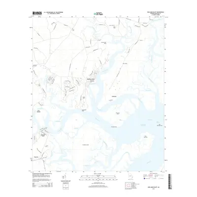 2014 Map of Shellman Bluff, 2014 Print