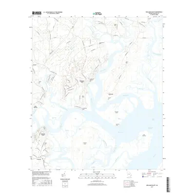 2017 Map of Shellman Bluff, 2017 Print
