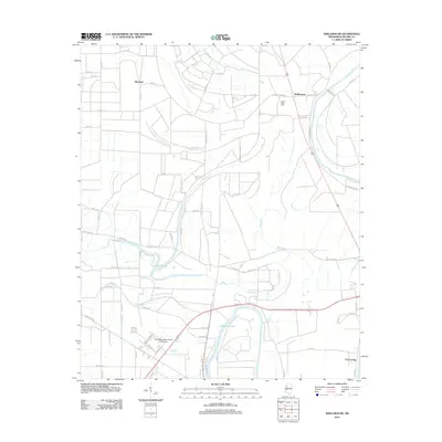 2012 Map of Shellmound, 2012 Print