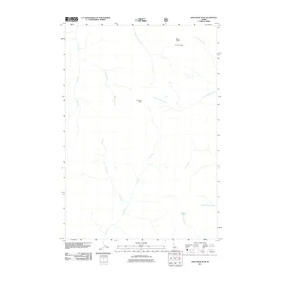 2011 Map of Shellrock Peak, 2011 Print