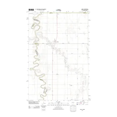 2013 Map of Shelly, 2013 Print
