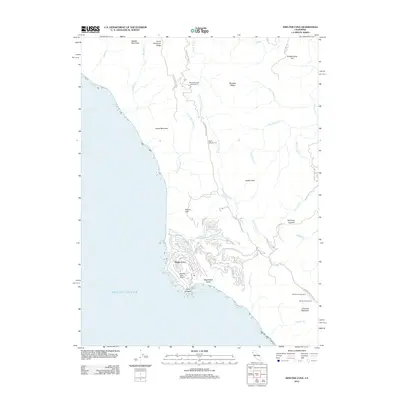 2012 Map of Shelter Cove, 2012 Print