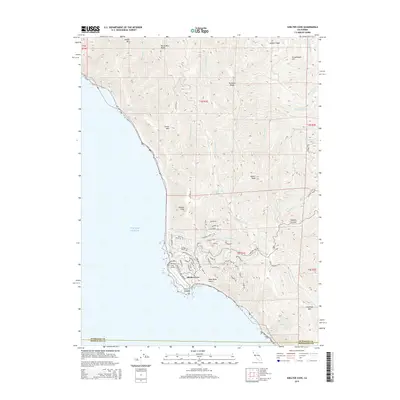 2015 Map of Shelter Cove, 2015 Print