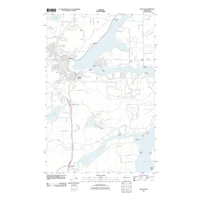 2011 Map of Shelton, 2011 Print