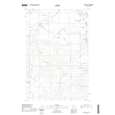 2020 Map of Shelton Valley, 2020 Print