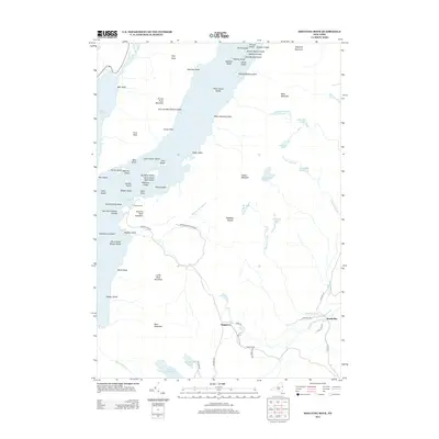 2013 Map of Shelving Rock, 2013 Print