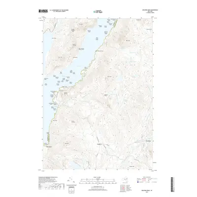 2019 Map of Shelving Rock, 2019 Print